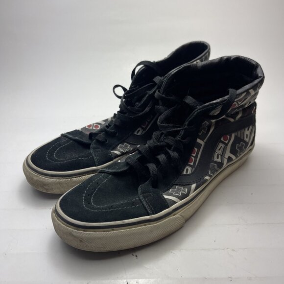 Vans Nintendo NES Controller 'GAME OVER' SK8-Hi High Top Shoes Mens Size 9. - Picture 4 of 16